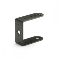 Custom aluminum tv wall mount bracket bottom heavy duty shelf bracket